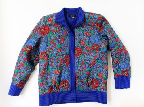 jedwabna kurtka folk