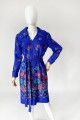 Sukienka we wzory vintage 70's