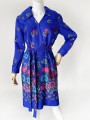 Sukienka we wzory vintage 70's
