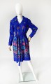 Sukienka we wzory vintage 70's