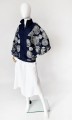 Oleg Cassini jedwabny bomber 80's
