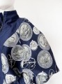 Oleg Cassini jedwabny bomber 80's