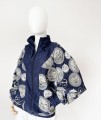 Oleg Cassini jedwabny bomber 80's