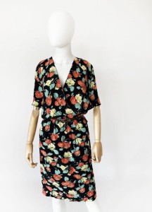Betty Barclay sukienka kwiaty 90's