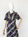 Skandynawska sukienka vintage 70's