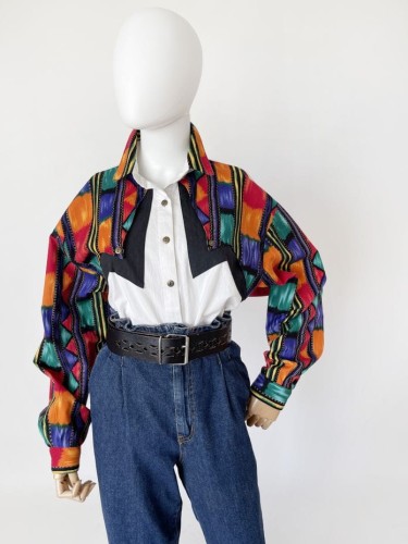 Koszula vintage western/etno