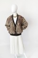 Jedwabny bomber 80's