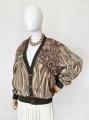 Jedwabny bomber 80's