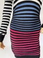 Missoni sukienka w pasy