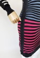 Missoni sukienka w pasy