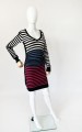 Missoni sukienka w pasy