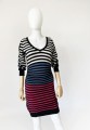 Missoni sukienka w pasy