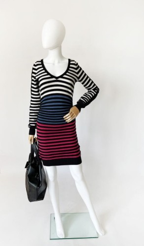 Missoni sukienka w pasy