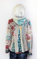 Ivko kolorowy kardigan folkowe wzory