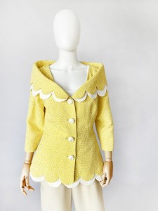 Jedwabna kurtka vintage 60's style