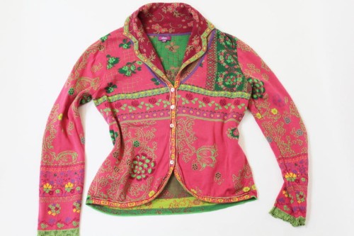 Ivko kolorowy kardigan w kwiaty