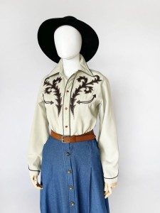 H Bar C koszula western 60's