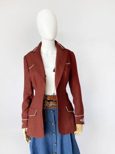 H BAR C marynarka western 60's