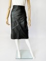 Pierre Cardin skórzana spódnica 80's