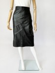 Pierre Cardin skórzana spódnica 80's