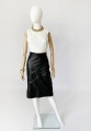 Pierre Cardin skórzana spódnica 80's