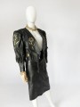 Pierre Cardin skórzana spódnica 80's