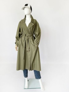 Bogner długi trencz vintage