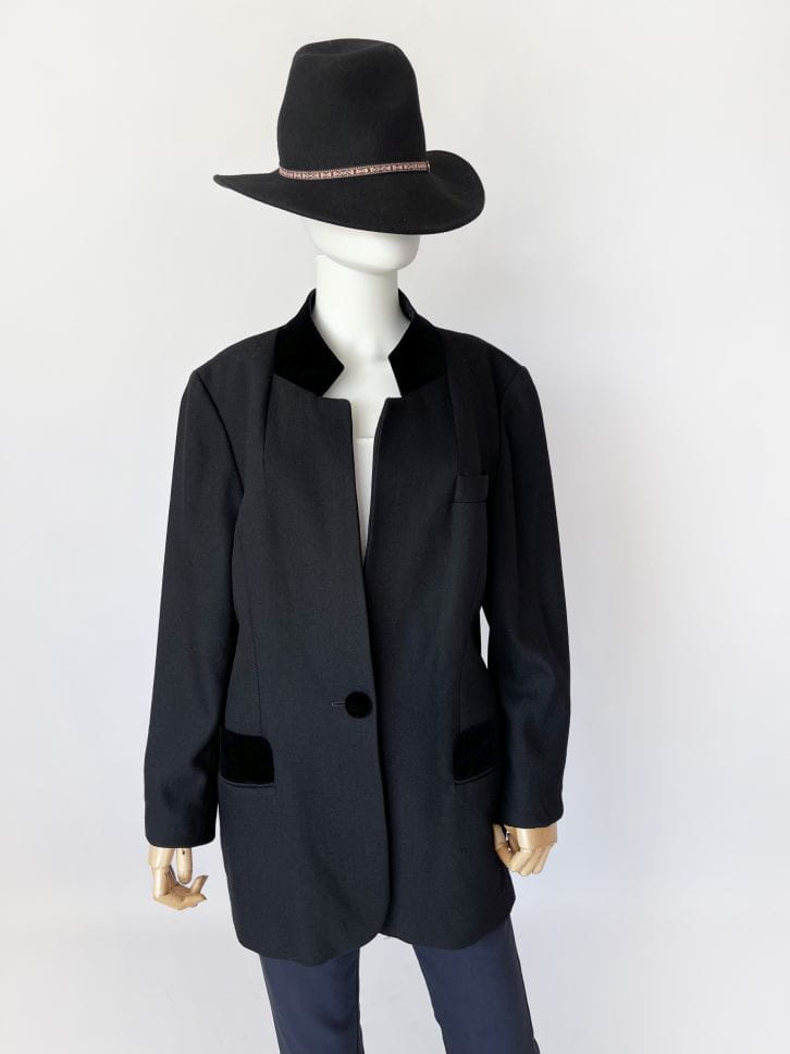 Pierre Cardin wełniana marynarka vintage 80's