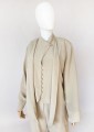 Jedwabny set garnitur vintage 90's