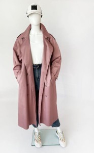 Cora Garwolin długi trencz vintage 