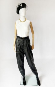 Skórzane cygaretki vintage