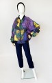 Picasso jedwabny bomber vintage 80's