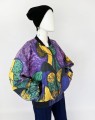 Picasso jedwabny bomber vintage 80's