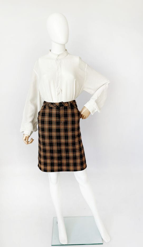 Dolce&Gabbana wełniana spódnica 00's