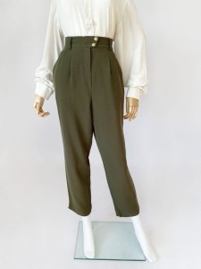 Mondi wełniane spodnie 80's