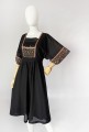 Sukienka boho 70's kimonowe rękawy