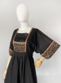 Sukienka boho 70's kimonowe rękawy