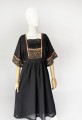Sukienka boho 70's kimonowe rękawy