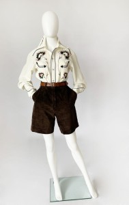 Dino'z zamszowe szorty vintage