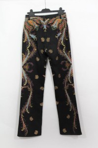 Roberto Cavalli spodnie we wzory 