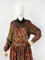 Together sukienka maxi vintage 80's