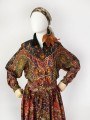 Together sukienka maxi vintage 80's