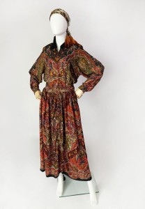 Together sukienka maxi vintage 80's