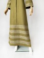 Wełniana maxi sukienka vintage 70's