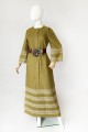 Wełniana maxi sukienka vintage 70's
