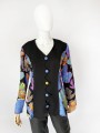 Marynarka vintage kolorowe wzory
