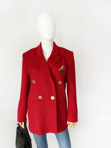 Piermont wełniano kaszmirowa marynarka vintage