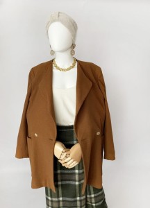 Laurel camelowa marynarka wełna angora