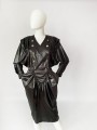Drapowana sukienka vintage 80's