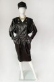 Drapowana sukienka vintage 80's